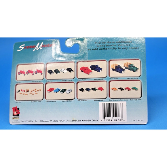 NOS Life-Like Trains,Scene Master, Vintage 1950's PICKUP TRUCKS 1613 HO Scale - Picture 12 of 13